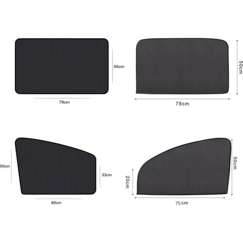 Protect Privacy Car Magnetic Side Window Sunshade Premium Durable UV Protection Easy Install Spare Parts