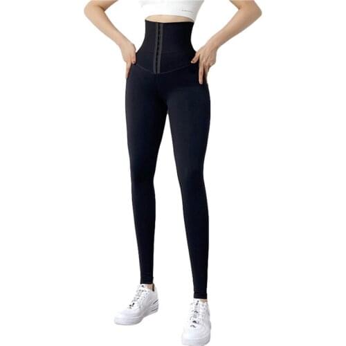 New Women’s High Waist Butt Lifting Seamless Leggings Tummy Control Stretch Workout Yoga Pants Solid Bodybuilding Jeggings
