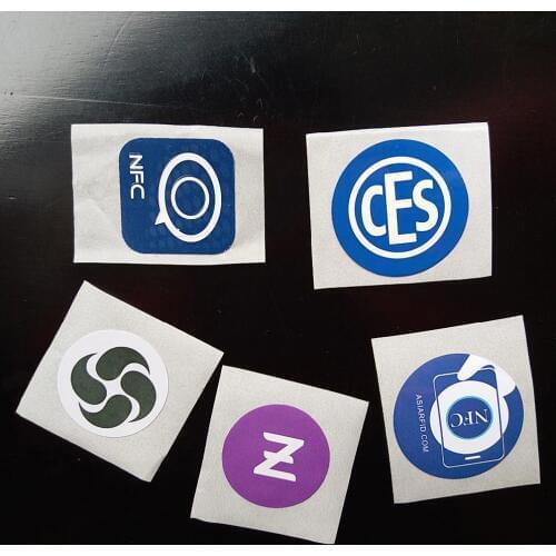 1000pcs Custom Printing Ntag213 NFC Stickers NFC RFID Tag 13.56MHz ISO14443A Customize Printed Ntag 213 Sticker Custom Chips LF