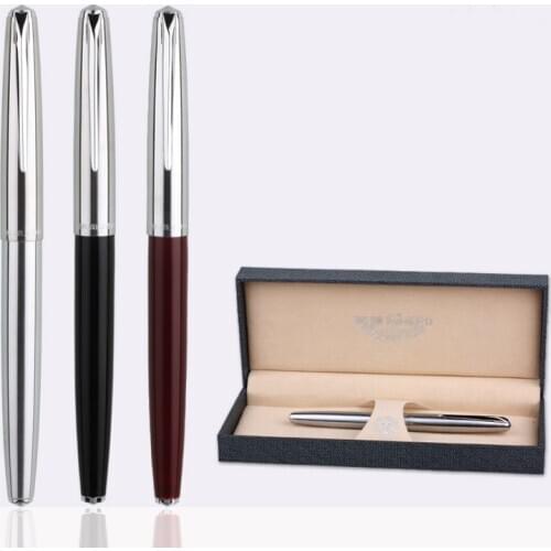 All-Steel old factory genuine hero 100 steel 14K nib Classic antique teacher collection calligraphy gift box pen pimio