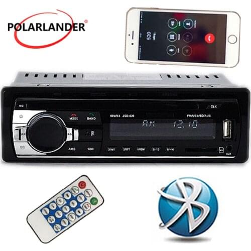 New car radio bluetooth car stereo 12V mp3 player car audio Bluetooth radio SD Card USB Port AUX IN PHONE 1 Din in dash 520