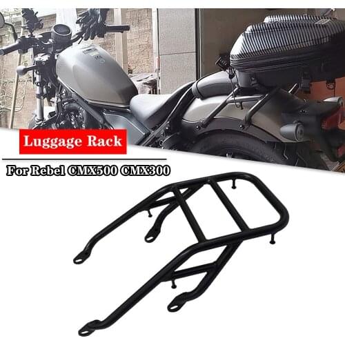 For CMX500 CMX300 Motorcycle Luggage Rack Rear Cargo Carrier Fender for 2017 2018 2019 2020 2021 Rebel CMX 500 300 Accessories