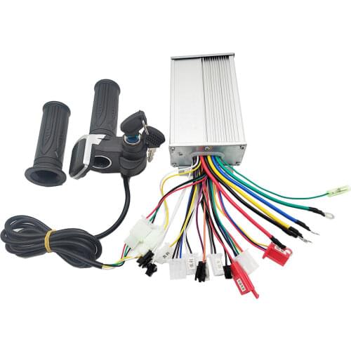 Twist Throttle Battery Display with Brushless Controller 36V 48V 500W for E-bike/Scooter/BLDC Motor/Electric Bike