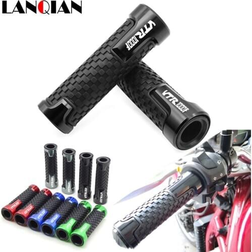 For Honda VTR1000F FIRESTORM 7/8 22MM Motorcycle Handlebar Grips Hand Bar Grips VTR1000F FIRESTORM 1998-2005 2002 2003 2004