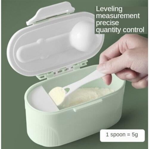 Baby Formula Dispenser, Portable Milk Powder Dispenser Container with Scoop for Travel Outdoor Activities with Baby Infant