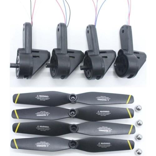 SG700 S169 SG700-D Drone RC Quadcopter Spare Parts Propeller Prop Fold Wing Arm Include Gears LED Axis Motor Set