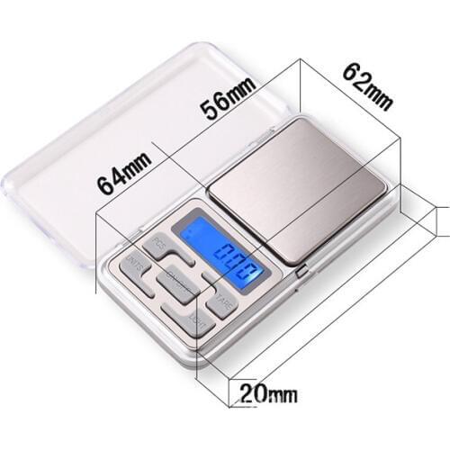Pocket mini Digital 500g/ 0.1g Digital Quality Mini Weigh Weight Scale Scales Balance Jewelry weighing Wholesale Free shipping