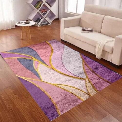 Carpet Gold Diamond Velvet Living Room Coffee Table Bedroom Bedside Blanket Balcony Bay Window Blanket Tatami Mat Door Blanket
