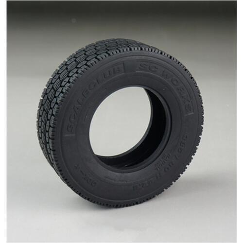 On-Road Tyre Fit For 1:14 Tractor Trailer Tamiya Model Car