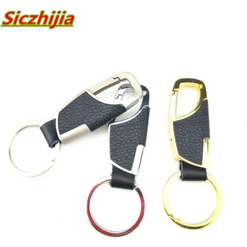 New fashion car keychain creative mens waist metal keychain for Nissan Teana X-Trail Qashqai Livina Sylphy Tiida Sunny March