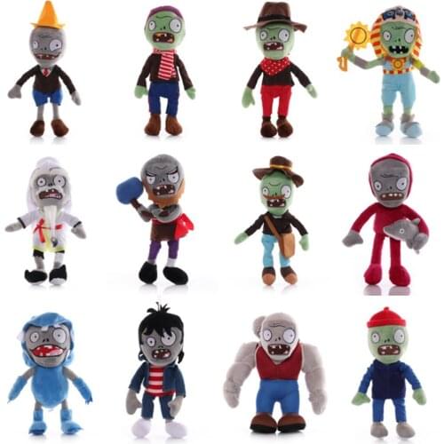 New 10Pcs 17 Styles Plant 7-12" 17-30CM Plush Doll
