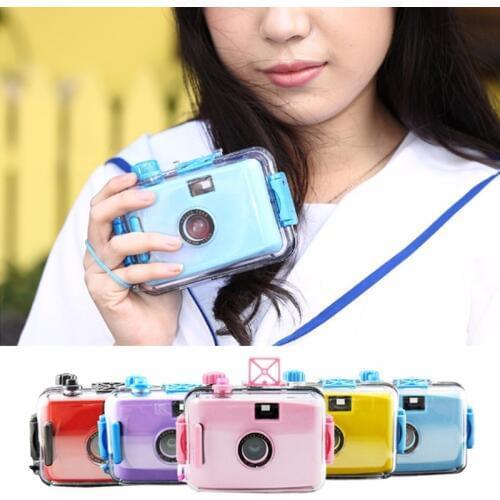 Underwater Waterproof Lomo Camera Mini Cute 35mm Film With Housing Case New