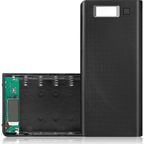 8*18650 battery Portable Power Bank Case Kit Digital Display Welding-Free 8*18650 Mobile Power Box Kit Portable Battery Shell