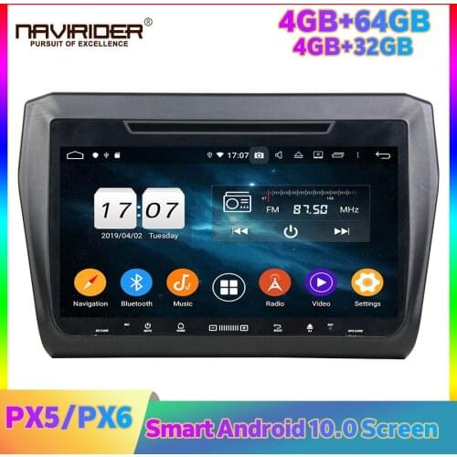 PX5 PX6 For SUZUKI Swift 2018 Car DVD Stereo Android 10.0 Carplay Head Unit Auto Radio Multimedia Player In-car Navigation GPS