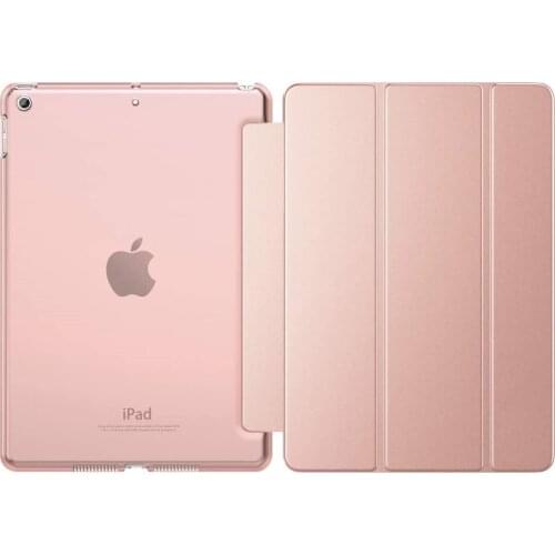 Compatible for Apple iPad 8th/7th Generation Case iPad 10.2'' Case 2020 Hard PC Back Shell Trifold Stand Protective Funda Shell
