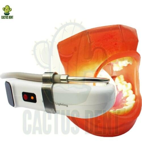 Dentistry Equipment MaxBite Dental Wireless Intraoral Lighting System with Suction Tube / Oral Surgery LED Light Lamp for Clinic