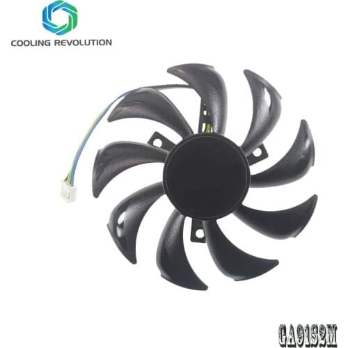 85MM GA91S2M DC12V 0.25A -PFTA 4Pin graphics fan for sapphire RX550 2G D5 OC RX 560