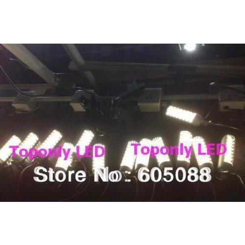 5W G24 base led plug bulb light AC85-265V E27 rotated led pl tube lamp warm white color 50pcs/lot promotion DHL free shipping