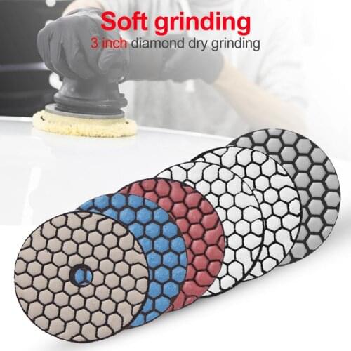 Diamond Polishing Pad Marble Stone Buffing Grinding Wheel Polish Abrasive Tool Polishing Pad Power Tools Supplies