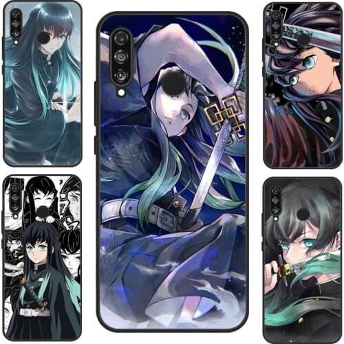 Muichiro Tokito Kimetsu no Yaiba For Huawei P40 Lite P20 P30 Pro Mate 20 Lite Nova 5T P Smart 2019 Case For Honor 8X 9X 10i