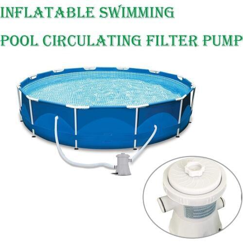 Pool Filter Pump Pool Cleaner Circulation Pump Pool Filter Device for Ponds Swimming Pool