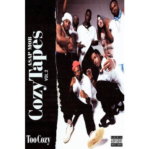 Hot New Asap Mob Cozy Rap Music Album 2017-Silk Art Poster Wall Sicker Decoration Gift