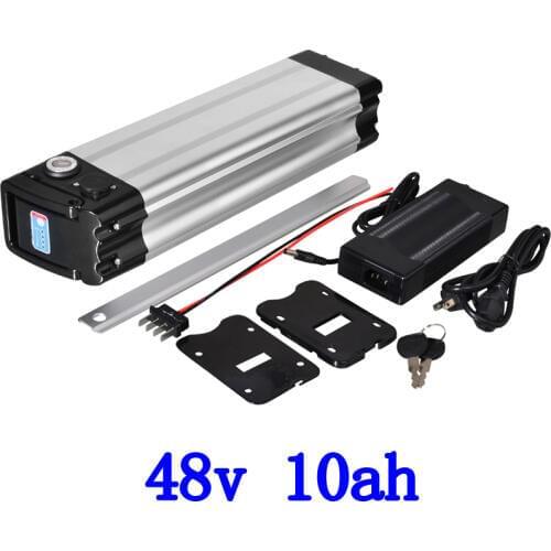 48V Lithium Battery 48V 8AH 9AH 10AH 12AH 13AH 15AH Electric Bicycle Battery 48V 500W 750W 1000W Ebike Battery with 2A charger