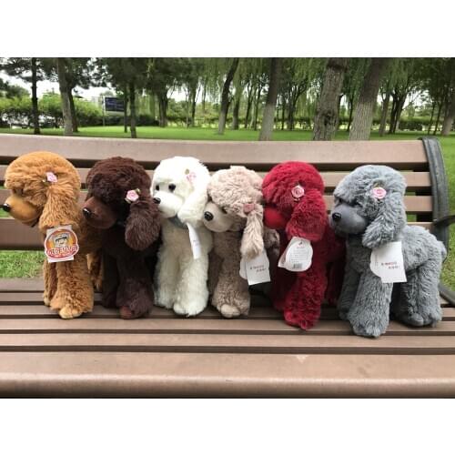 Cute ted dog plush toy cartoon dog 30cm soft doll kids toy car decoration birthday gift h0744
