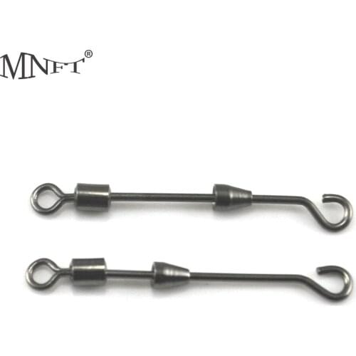 MNFT 20Pcs/Pack Large Supply Of Stainless Steel Quick Express Hook Pin Connector Quick Sub-Line Fishing Gear