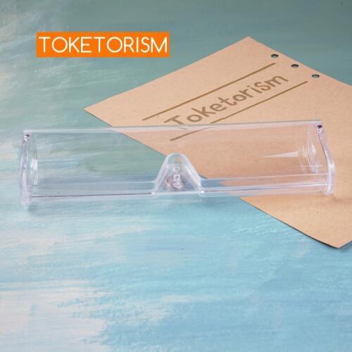 Toketorism soft transparent glasses case reading glasses box for small eyeglasses