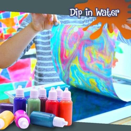 Hydrographics Water Transfer Marbling Painting Set Painting on Water Drawing Tools Kit SCIE999