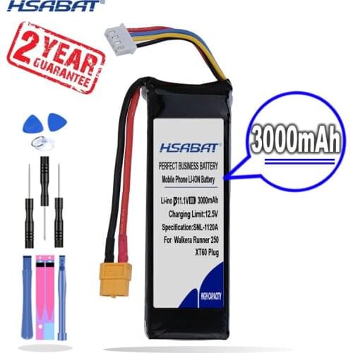 New Arrival [ HSABAT ] 3000mAh 3S XT60 Plug Lipo Battery for Walkera Runner 250 250-Z-26 RC Helicopter Qudcopter Drone