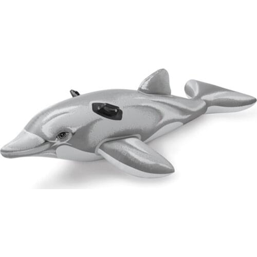 Dolphin Swimming Pool Floating Inflatable Childrens Summer Swimming Pool Raft Toy Water Inflatable Childrens Water Toy