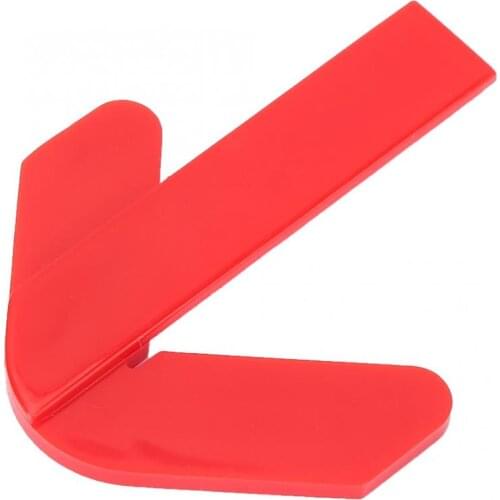 Carpenter Tools Red ABS Plastic Centre Finder Circular Center Point Finder Center Measuring Tool Carpenter