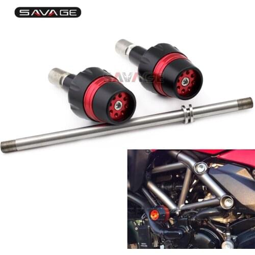 Frame Slider For DUCATI MONSTER 696 796 2011-2014, HYPERMOTARD 796 2009-2012 Motorcycle Crash Protector Falling Protection