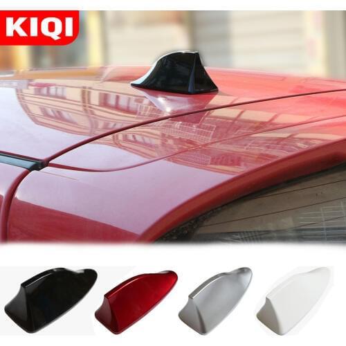 Universal Car Shark Antenna Auto Exterior Roof Shark Fin Antenna FM/AM Signal Protective Aerial Car Styling