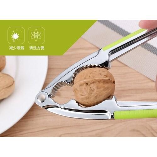 1PC Crack Almond Walnut Hazel Filbert Nut Kitchen Nutcracker Sheller Clip Tool Clamp Plier Cracker Pecan Hazelnut Crack Tools
