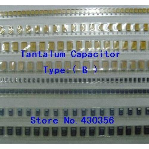 10PCS Tantalum Capacitor Type:A 107 100UF 6.3V