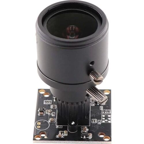 2.8-12mm Varifocal 5MP OmniVision OV5640 UVC Plug Play Driverless USB Camera Module Webcam for Android Linux Windows Mac