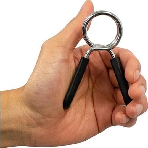 2Pcs Barbell Bar Gym Weight Spring Buckle Dumbbell Accessories Laimei Bar Circlip Anti-loose Buckle With Handle