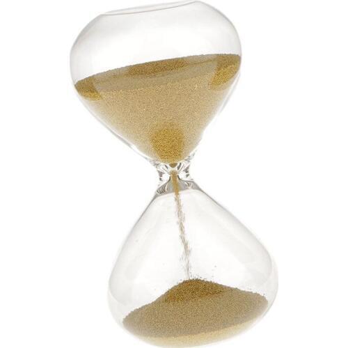 3 Min Hourglass Clock Sand Decoration For Home Office-gold