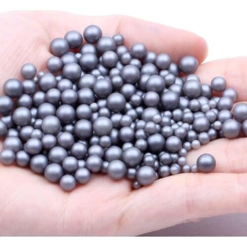 5mm 1000pcs Matte Color Round No Hole Pearls Beads Lots Of Colors DIY Nail Art Decorations Crafts