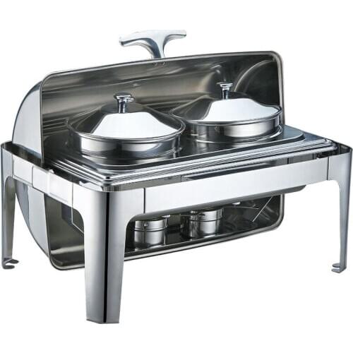 8L Self-service Holding Furnace,Soup Stove, Stainless Steel Electric Soup Pot, Double-head Self-service Soup Pot