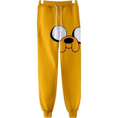 Adventure Time Finn And Jake The Dog Face 3d Sweatpants Fashion Jogger Pants Casual Track Pants Harajuku Men/Women Trousers