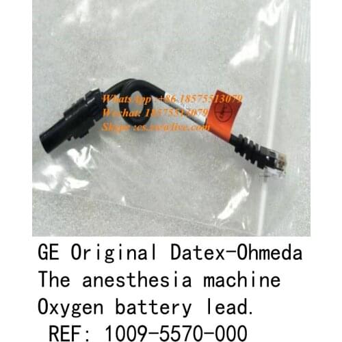 GE Original Datex-Ohmeda The Anesthesia Machine Oxygen Battery Lead REF: 1009-5570-000
