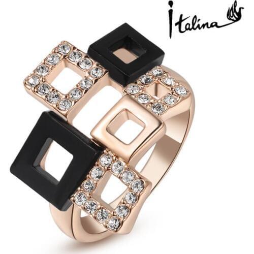 Brand TracysWing Rings for women Genuine Austria Crystal Gold Color Fashion Ring brand New Sale #RG91231
