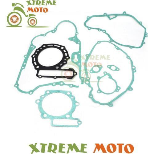 Motorcycle Complete Engine Cylinder Top End Crankcase Cover Overhaul Gasket Kit Set For Kawasaki KLR650 KLR 650 1987-2007