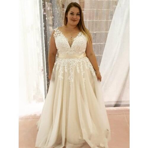 LISCN Sleeveless Wedding Dresses