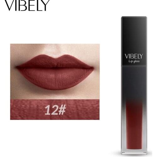 30 Color Matte Lipstick Waterproof Lipstick Liquid Lip Gloss Sexy Lip Makeup Professional Cosmetic Lipstick Set
