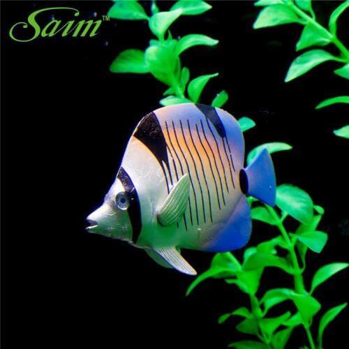 Floating Plastic Fishes Decor Fake Goldfish Aquarium Jellyfish Artificial Luminous Fish Tank Ornament for Aquariums